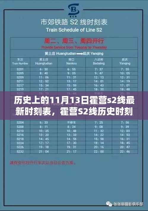 霍营S2线历史时刻表的深度回顾与影响分析,最新时刻表揭秘标题建议,霍营S2线历史时刻表的变迁与影响分析(附最新时刻表)