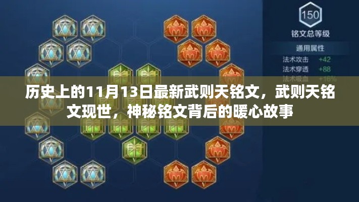 武则天神秘铭文现世,暖心故事背后的历史揭秘(11月13日版)