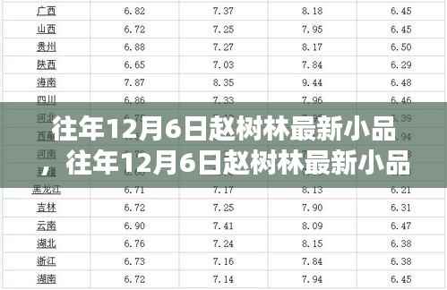 往年12月6日赵树林最新小品，幽默与艺术的完美融合时刻