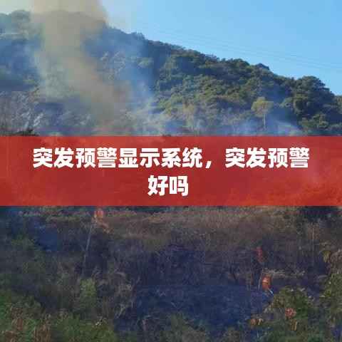 突发预警显示系统,突发预警好吗