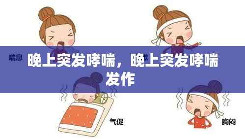 晚上突发哮喘,晚上突发哮喘发作