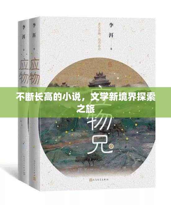 不断长高的小说,文学新境界探索之旅