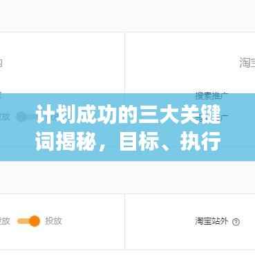 计划成功的三大关键词揭秘,目标、执行与反馈全解析