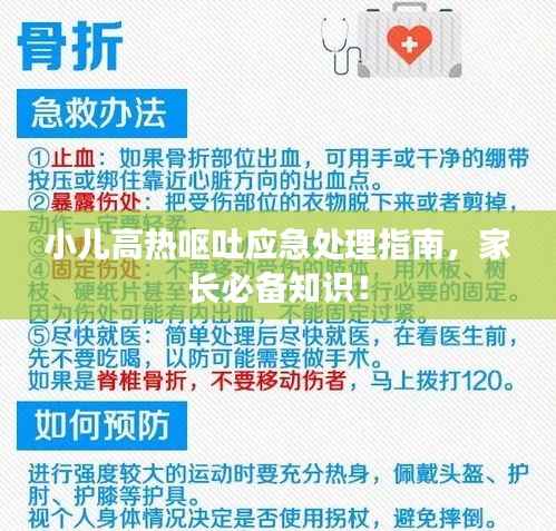 小儿高热呕吐应急处理指南,家长必备知识!