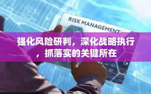 强化风险研判，深化战略执行，抓落实的关键所在