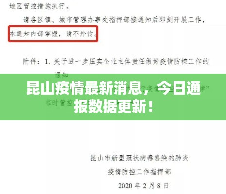 昆山疫情最新消息，今日通报数据更新！