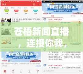 苍梧新闻直播，连接你我，实时传递最新资讯头条