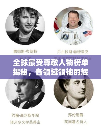 全球最受尊敬人物榜单揭秘，各领域领袖的辉煌之路探索