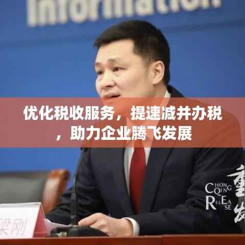 优化税收服务，提速减并办税，助力企业腾飞发展