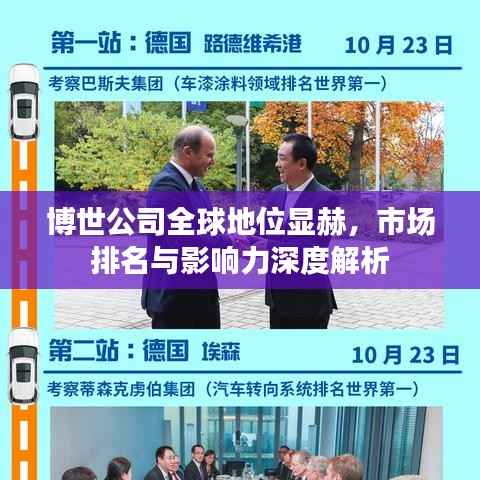 博世公司全球地位显赫，市场排名与影响力深度解析